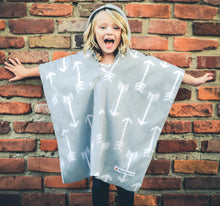 Load image into Gallery viewer, Car Seat Poncho - Gray Arrow