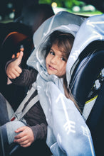 Load image into Gallery viewer, Car Seat Poncho - Gray Arrow