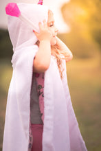 Load image into Gallery viewer, The poncho can be placed over the seat in the back so as not to create excessive bulkage behind your child’s head when in the car or stroller.
