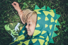 Load image into Gallery viewer, AAP agrees, bulky coats under belts are not safe, that's why our car seat ponchos go on your child over the buckles and seatbelts, leaving no room for belt slack and no interfering with car seat harness.