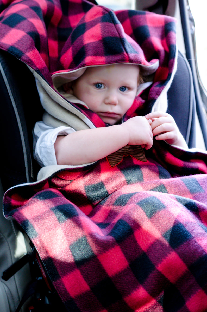 Car seat deals blanket poncho
