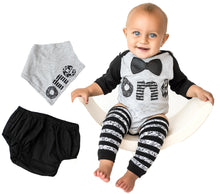 Load image into Gallery viewer, 1st B-Day Boy Outfit - Classy Little Man