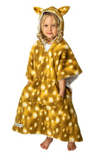 Load image into Gallery viewer, Car Seat Poncho Fawn with Ears Reversible WITH Pocket