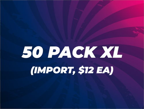 50 Pack LRG – (Best Value, Import, $9.50 ea)