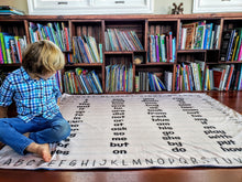 Load image into Gallery viewer, Sight Words Reading Educational Blanket for Kids