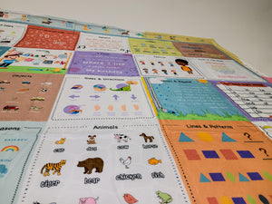 Kindergarten Learning Blanket for Kids