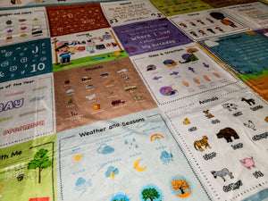 Kindergarten Learning Blanket for Kids