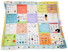 Load image into Gallery viewer, Kindergarten Learning Blanket for Kids