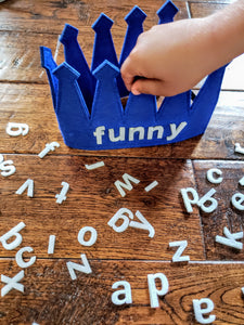 Letter Crown for Kids with Full Alphabet Assortment