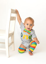 Load image into Gallery viewer, 1st B-Day Boy Outfit- Colorful Monsters