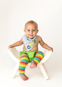 1st B-Day Boy Outfit- Colorful Monsters