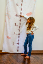 Load image into Gallery viewer, Height Chart Measurement Rainbow Tapestry Wall Hanging
